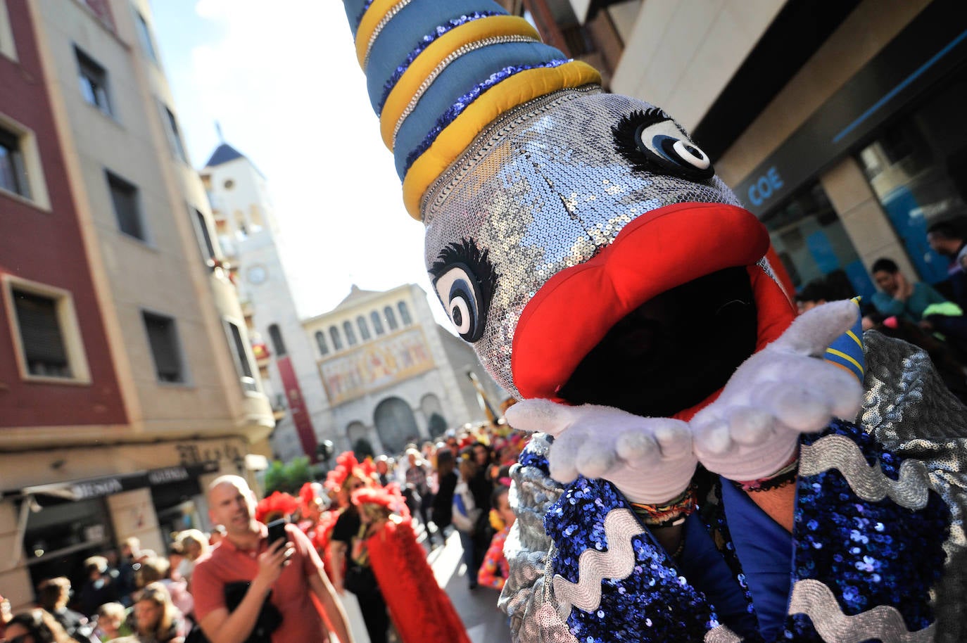 Fotos: La &#039;Sardina&#039; llega a las calles de Murcia