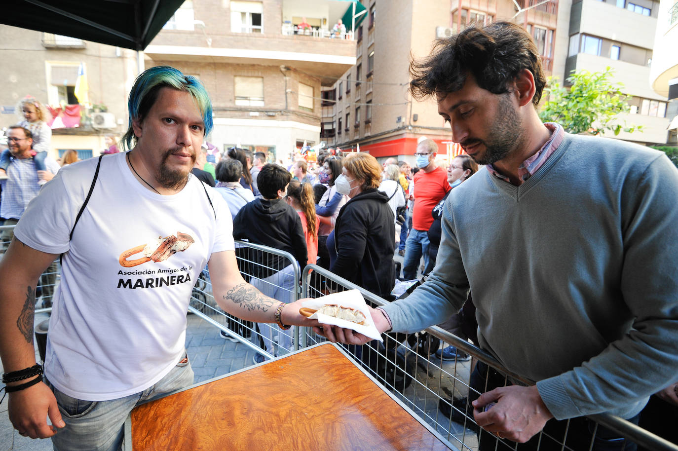 Fotos: La &#039;Sardina&#039; llega a las calles de Murcia