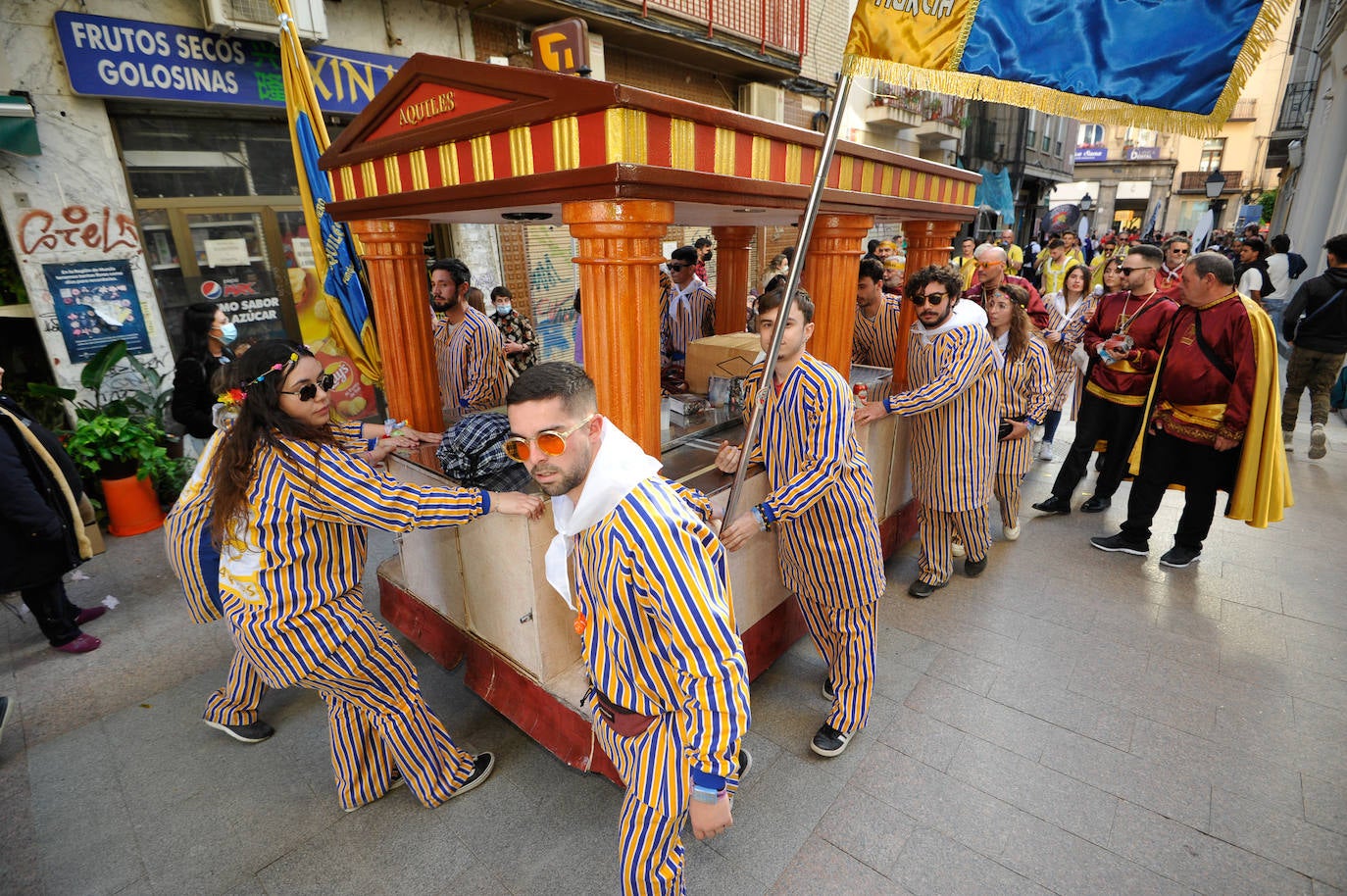 Fotos: La &#039;Sardina&#039; llega a las calles de Murcia