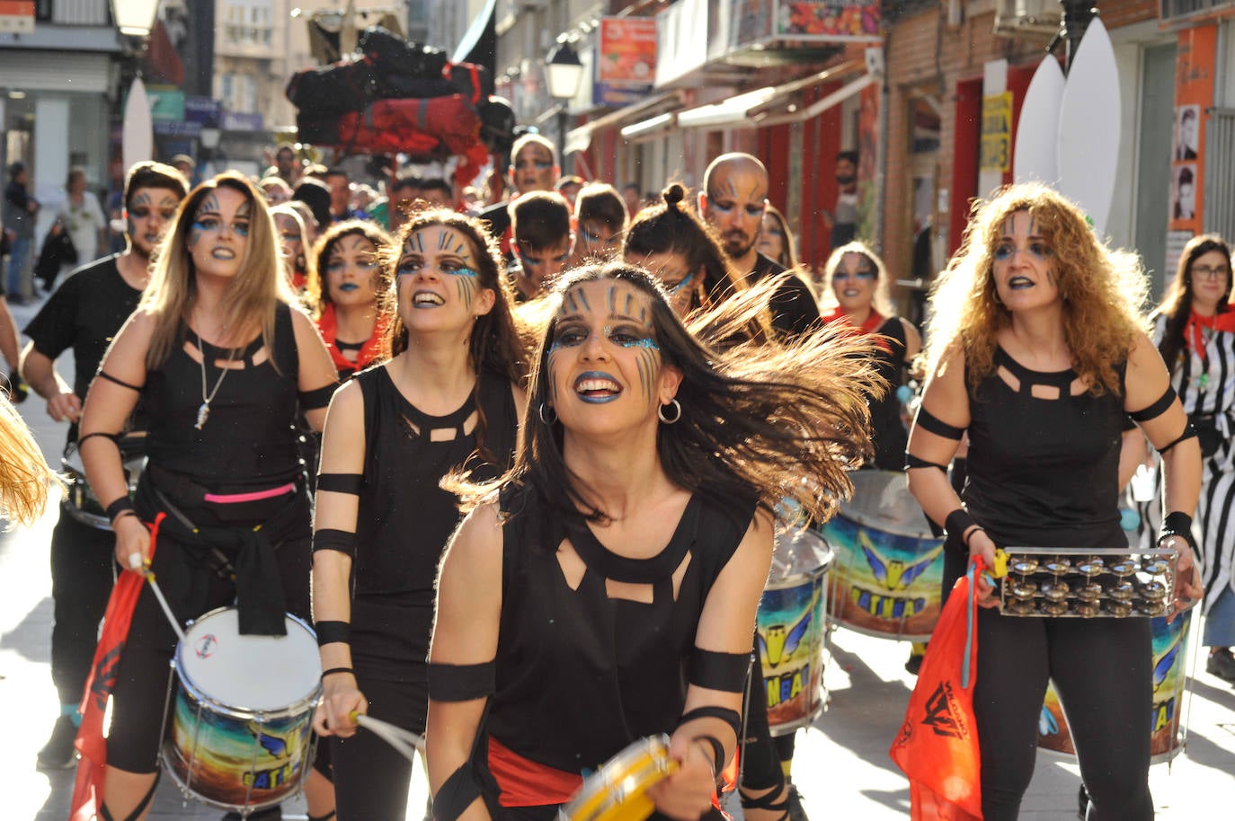 Fotos: La &#039;Sardina&#039; llega a las calles de Murcia