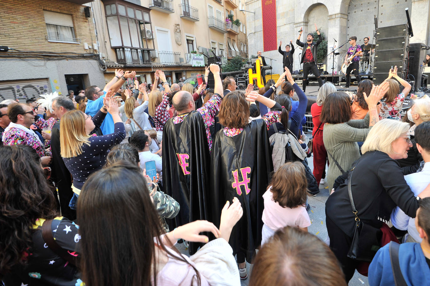 Fotos: La &#039;Sardina&#039; llega a las calles de Murcia