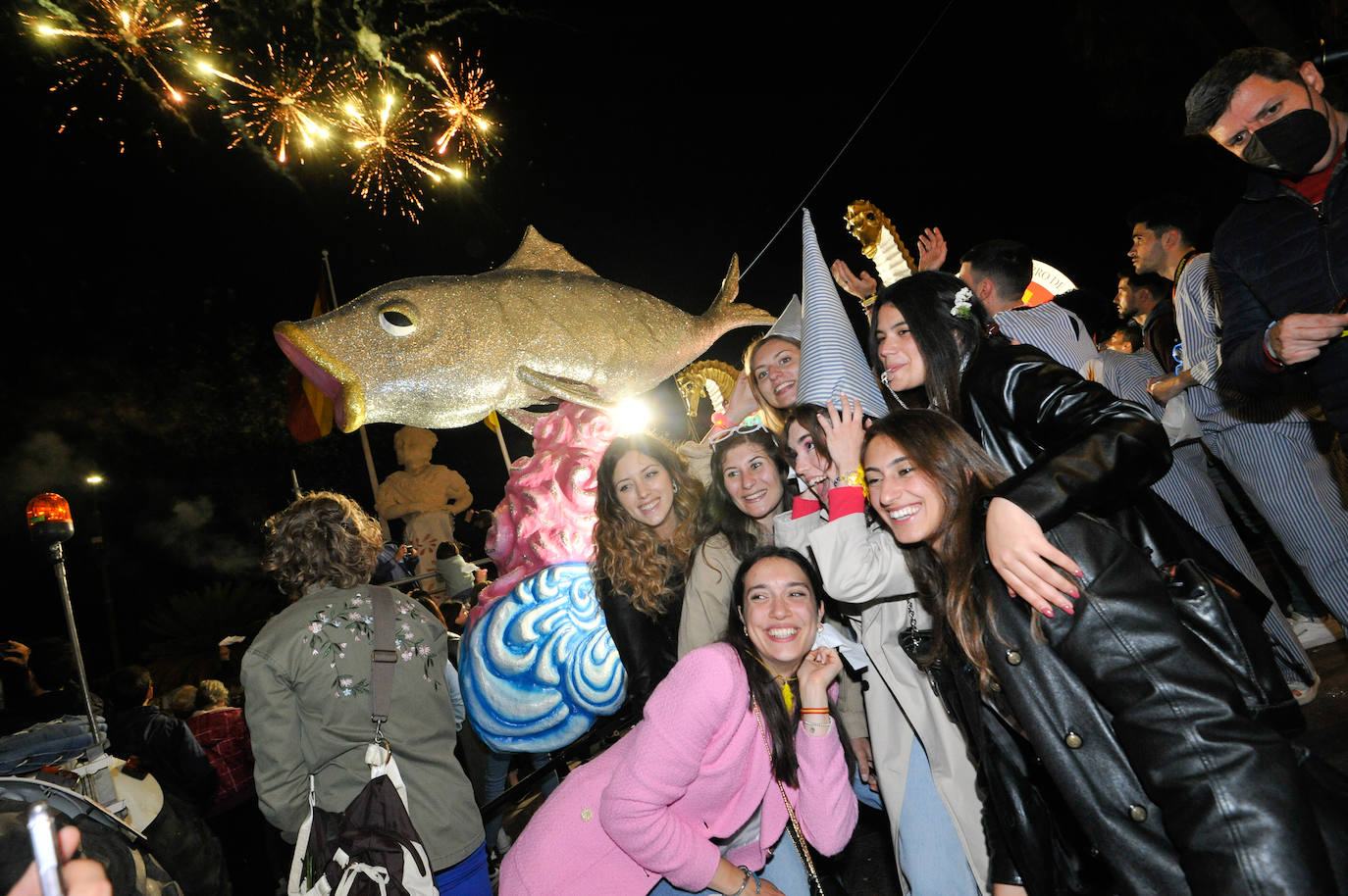 Fotos: La &#039;Sardina&#039; llega a las calles de Murcia