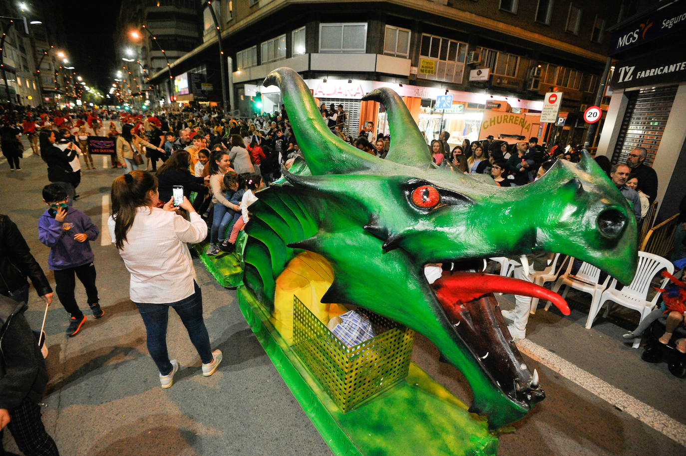 Fotos: La &#039;Sardina&#039; llega a las calles de Murcia