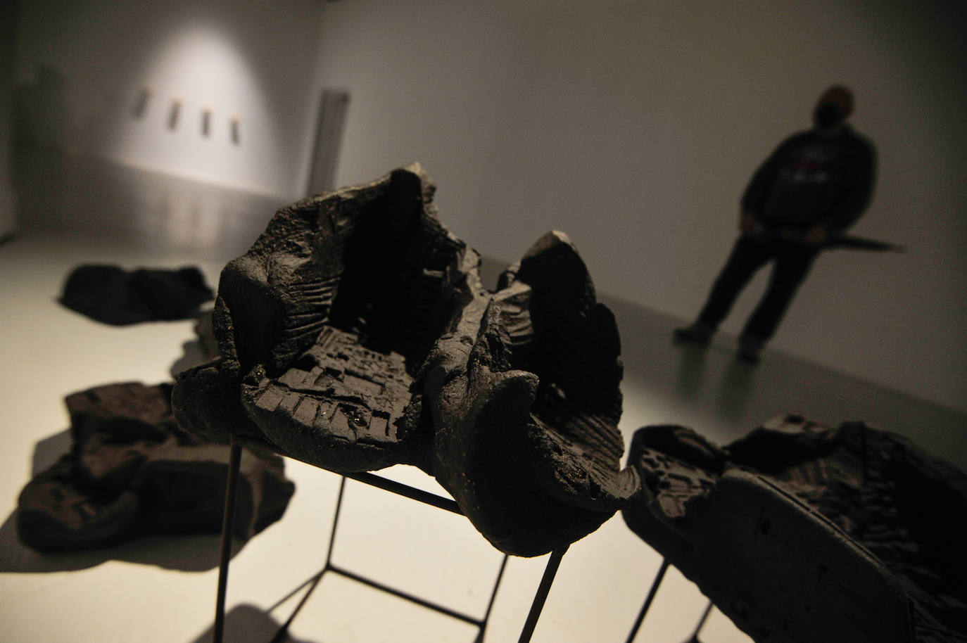 Fotos: Concha Martínez Montalvo expone en el Centro Párraga &#039;Algoritmo de sal&#039;