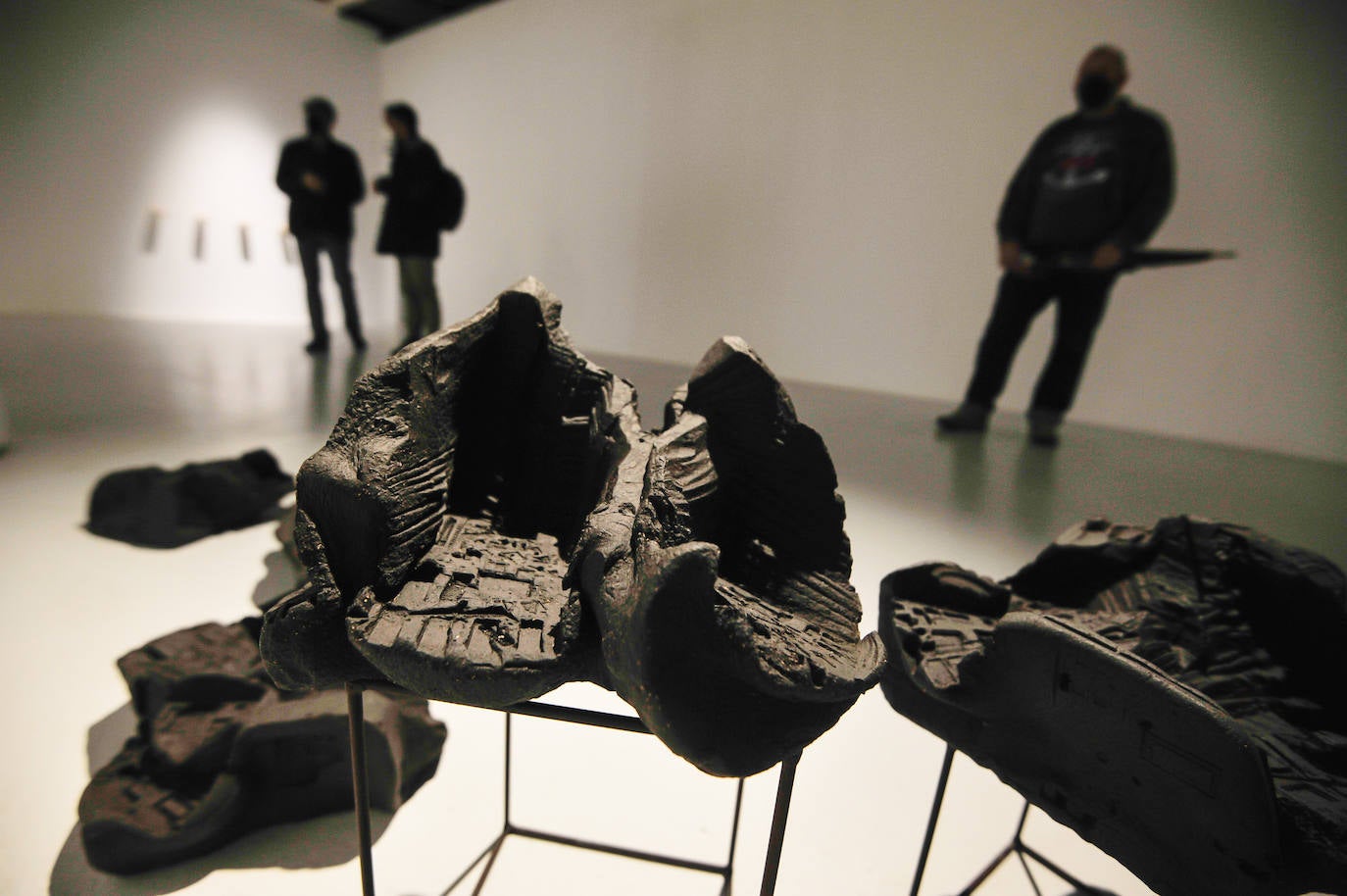 Fotos: Concha Martínez Montalvo expone en el Centro Párraga &#039;Algoritmo de sal&#039;