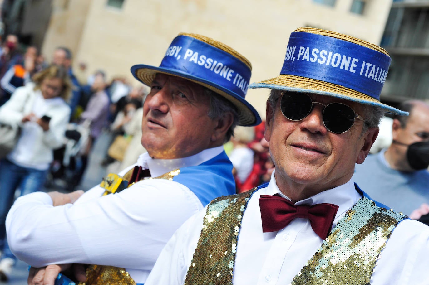 Fotos: El pasacalles de los grupos sardineros, en imágenes