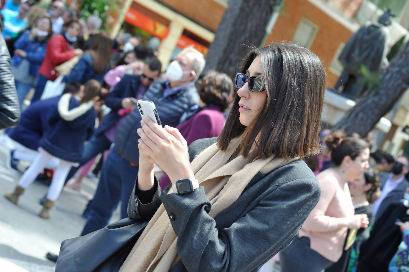 Fotos: El pasacalles de los grupos sardineros, en imágenes