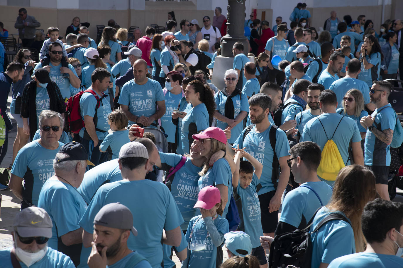 Fotos: Marcha &#039;Autismo Somos Todos&#039; en Cartagena