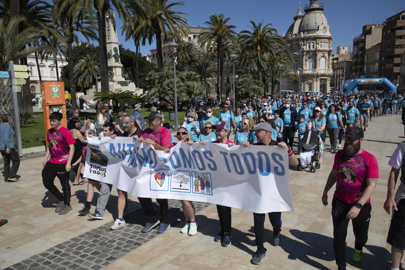 Fotos: Marcha &#039;Autismo Somos Todos&#039; en Cartagena