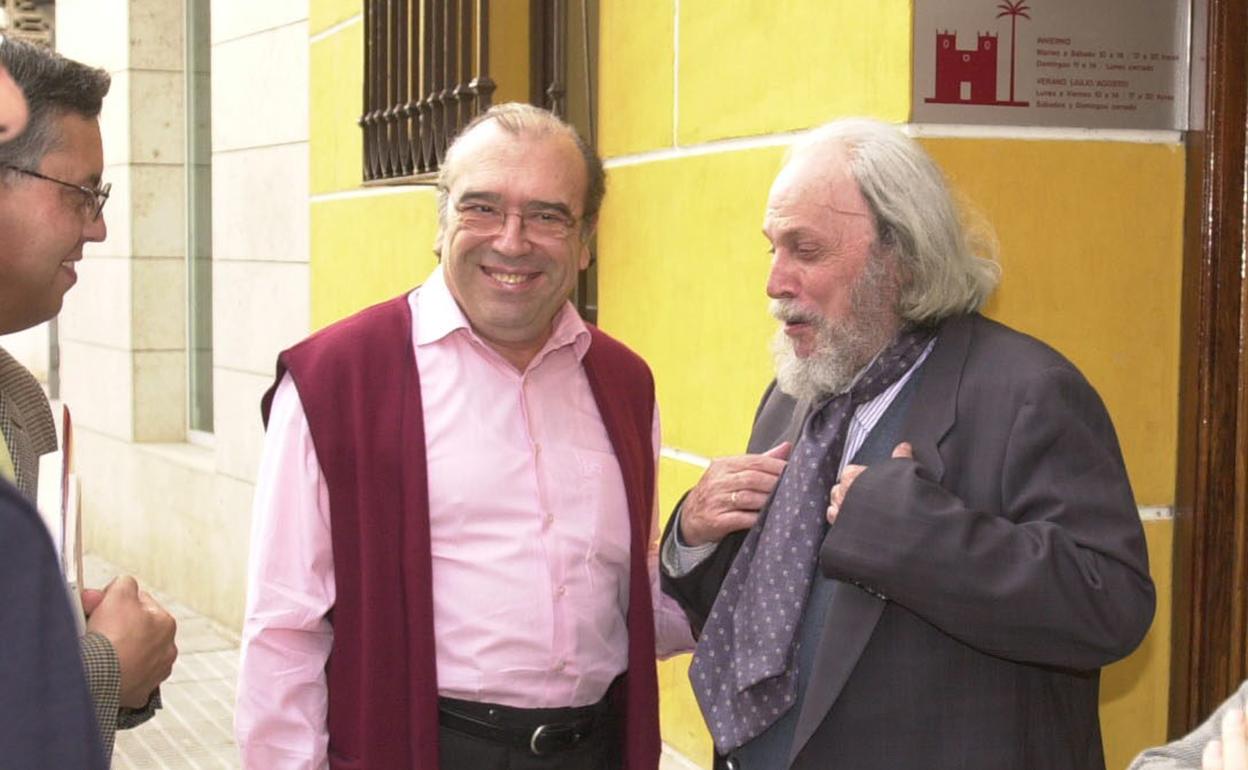 García Martínez, en la presentación del libro de José Belmonte sobre José Luis Castillo Puche.