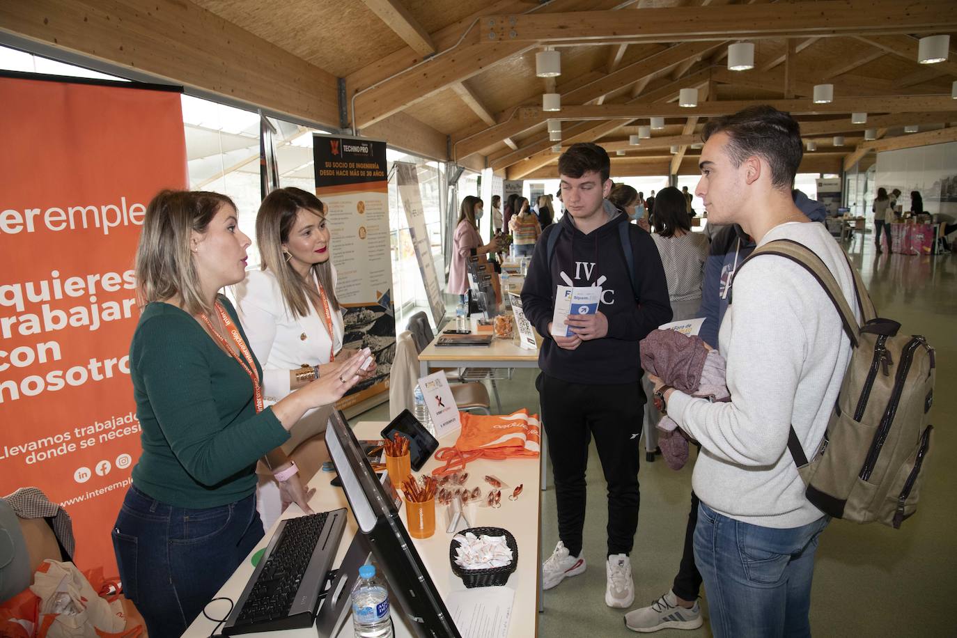 Fotos: Inauguración del Foro de Empleo de la UPCT