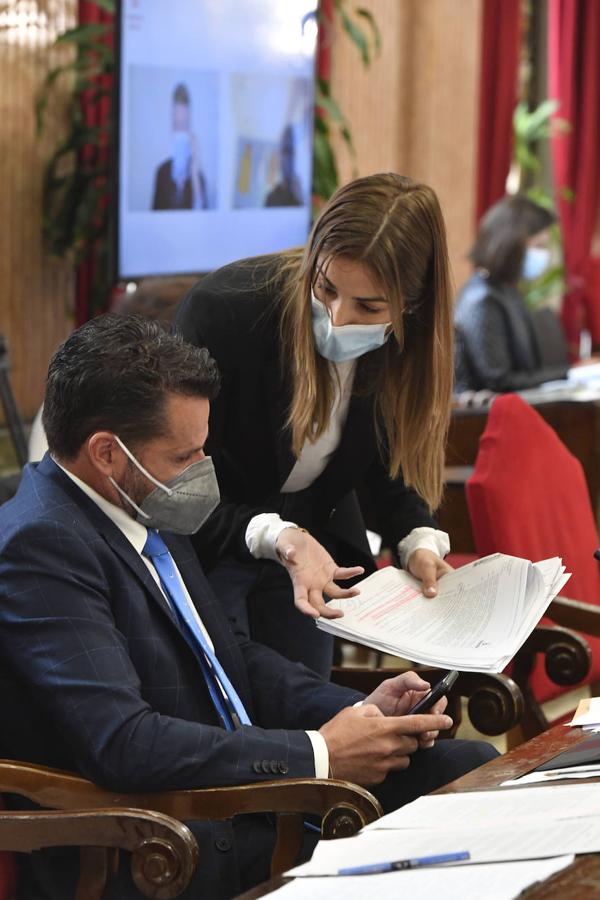 Fotos: Celebración del Pleno del Ayuntamiento de Murcia