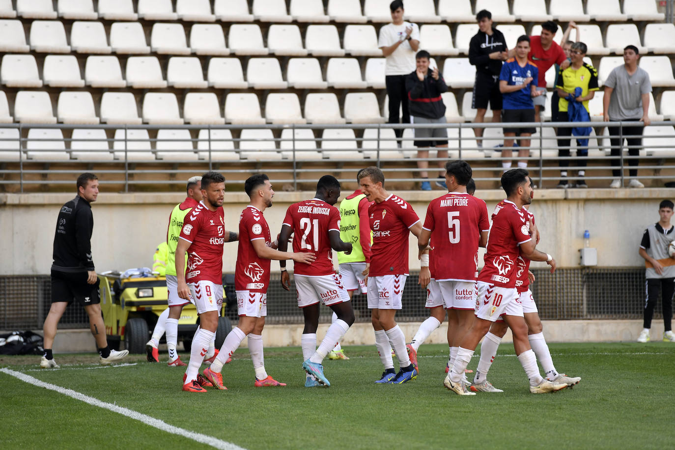 Fotos: La victoria del Real Murcia frente al Águilas, en imágenes
