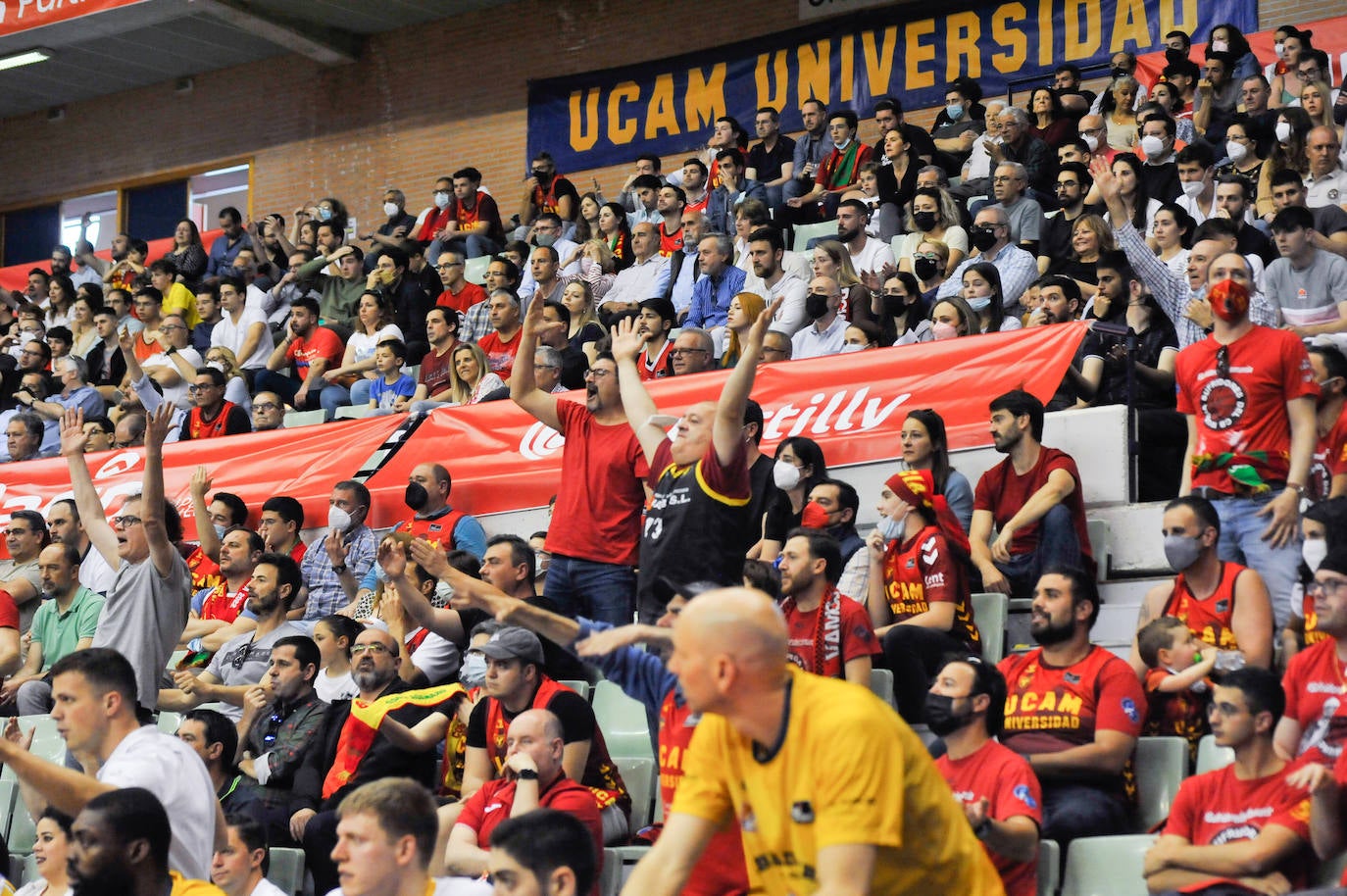 Fotos: El UCAM vuelve a los puestos de &#039;playoff&#039;
