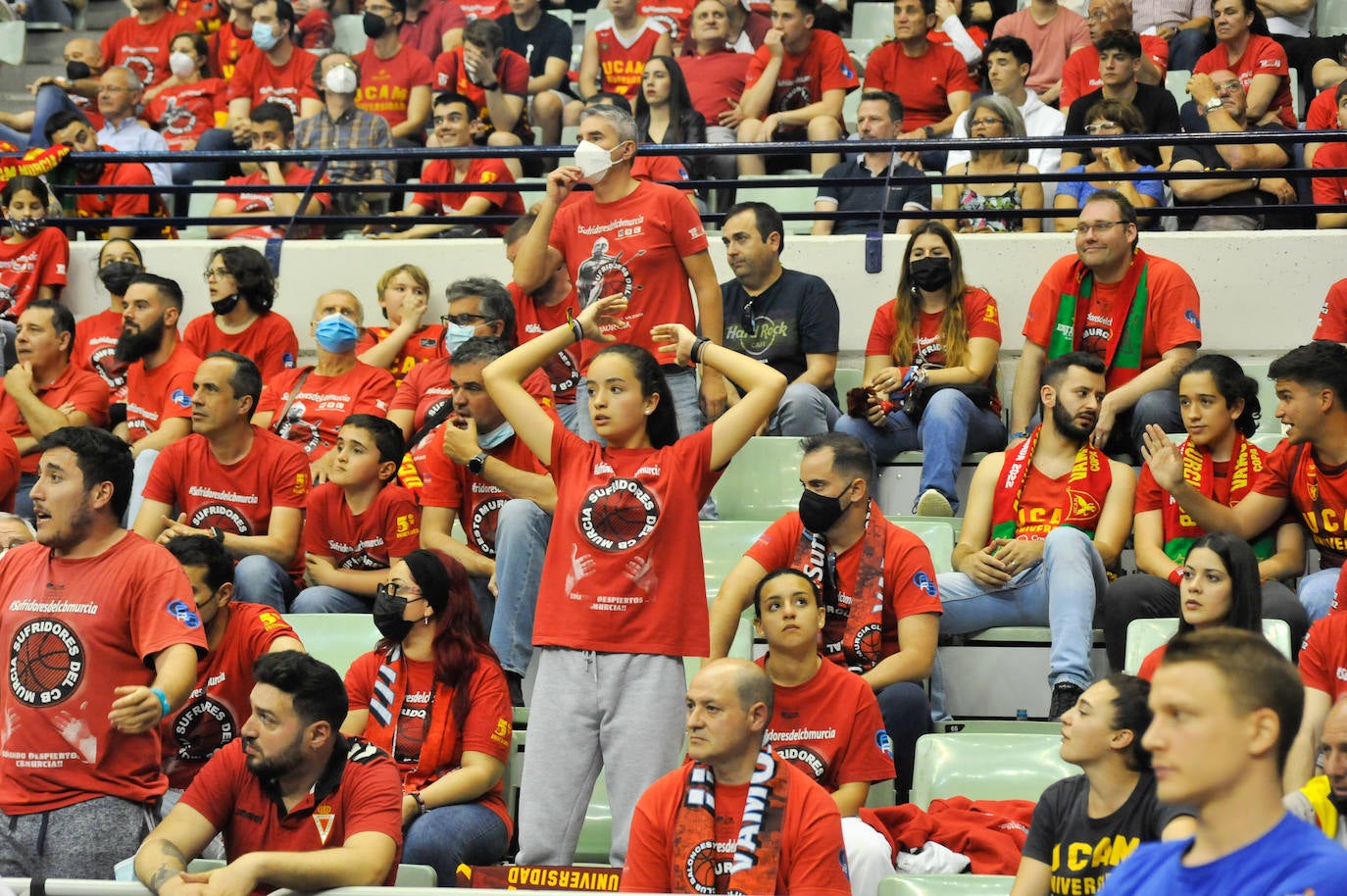 Fotos: El UCAM vuelve a los puestos de &#039;playoff&#039;