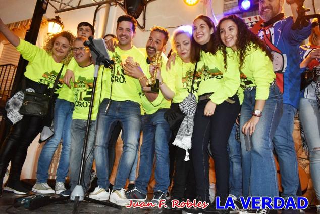 La peña «Los Mataos» logró por tercera vez alzarse con el primer premio del Concurso de la Noche de las Migas en la categoría de peñas; entre los grupos de vecinos del Hoyo, el primer puesto fue la peña «La Cruz». 