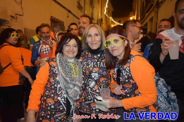 La peña «Los Mataos» logró por tercera vez alzarse con el primer premio del Concurso de la Noche de las Migas en la categoría de peñas; entre los grupos de vecinos del Hoyo, el primer puesto fue la peña «La Cruz». 