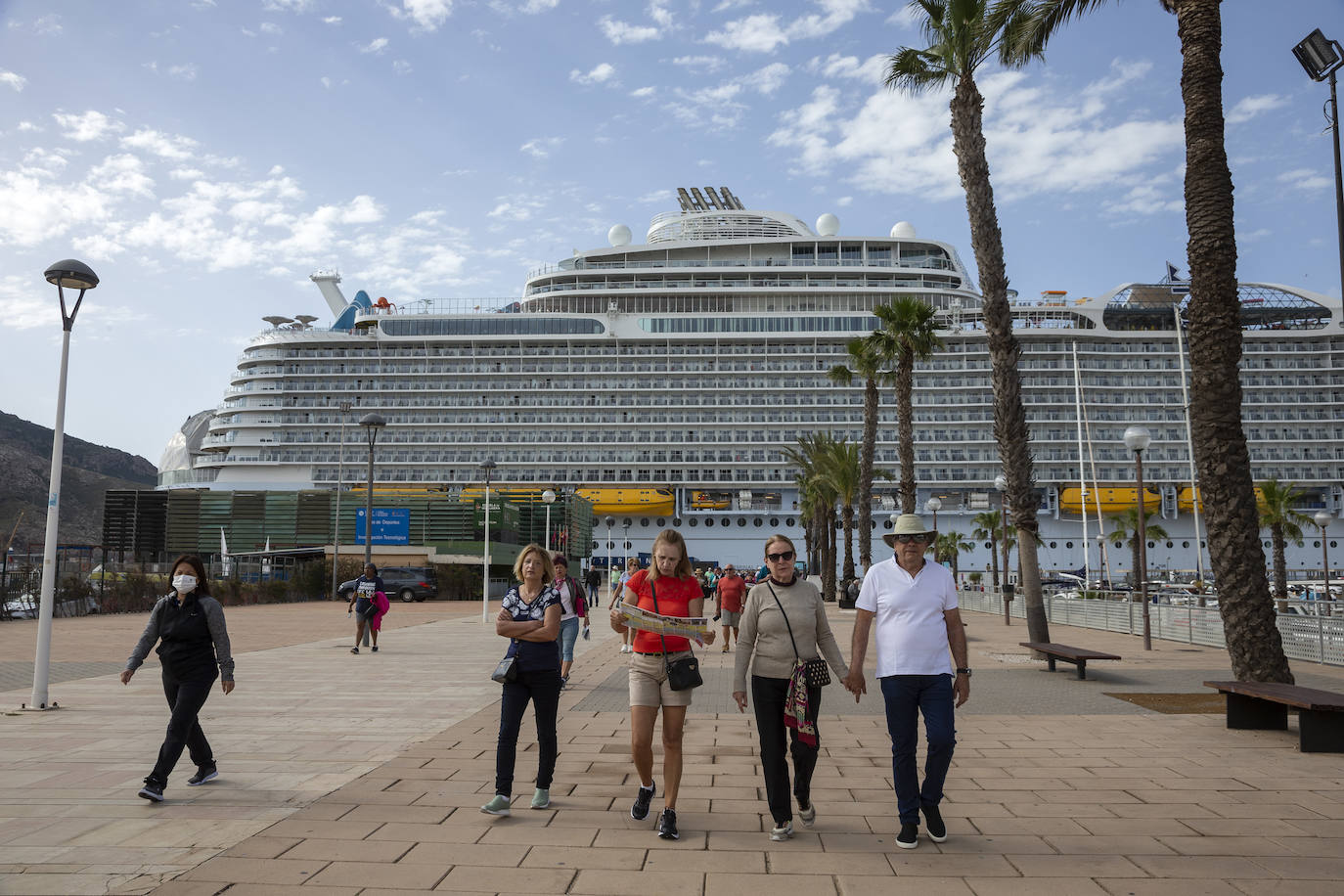 Fotos: El crucero &#039;Wonder of the Seas&#039;, en Cartagena