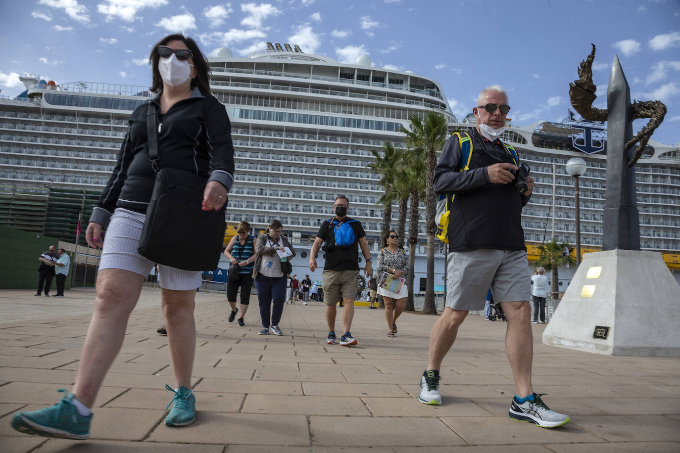 Fotos: El crucero &#039;Wonder of the Seas&#039;, en Cartagena