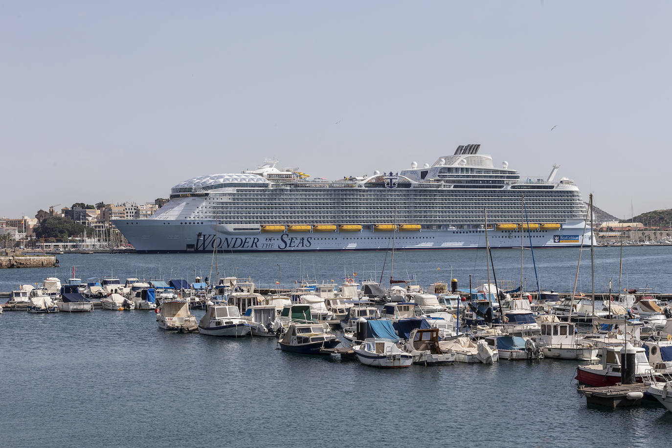 Fotos: El crucero &#039;Wonder of the Seas&#039;, en Cartagena