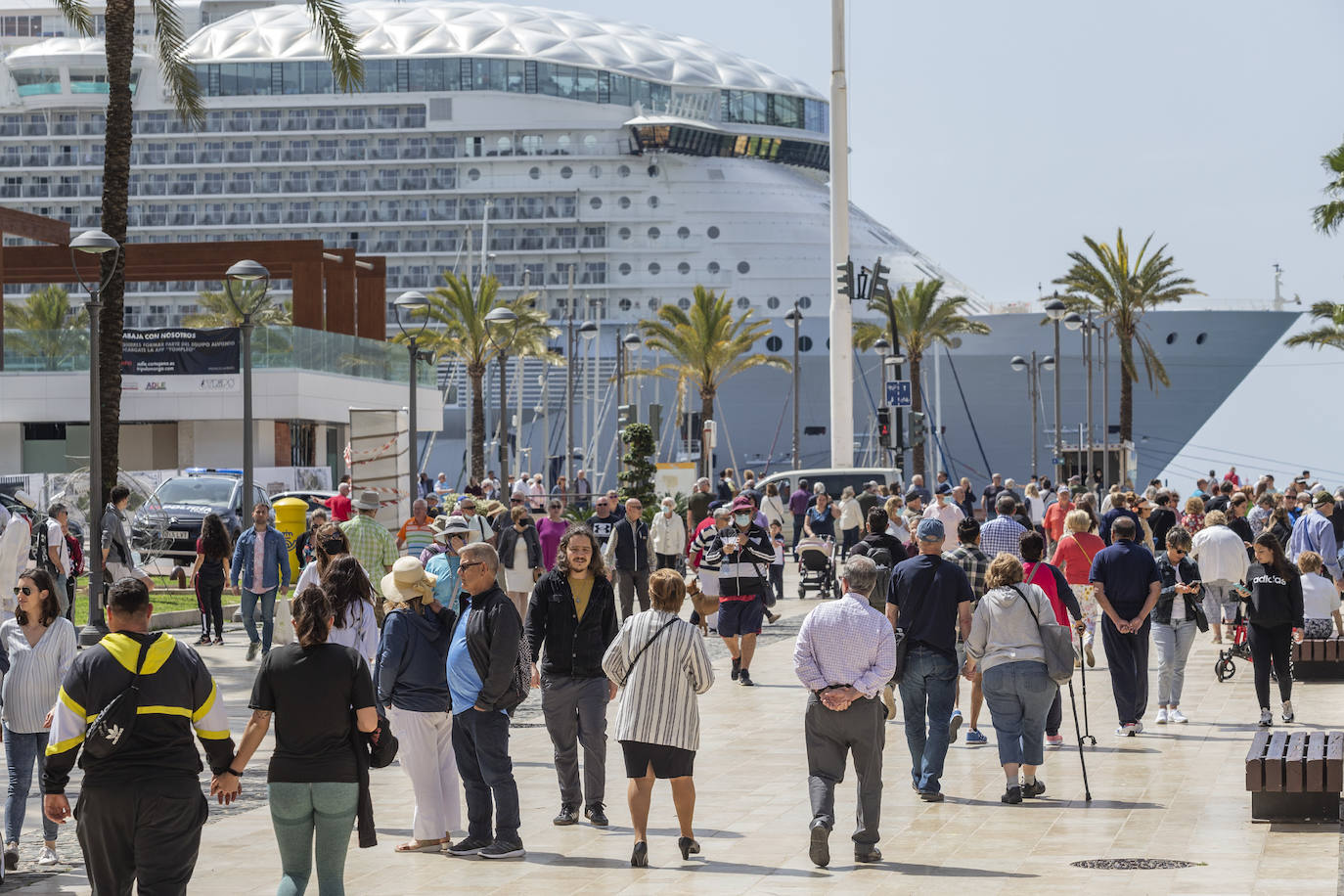 Fotos: El crucero &#039;Wonder of the Seas&#039;, en Cartagena