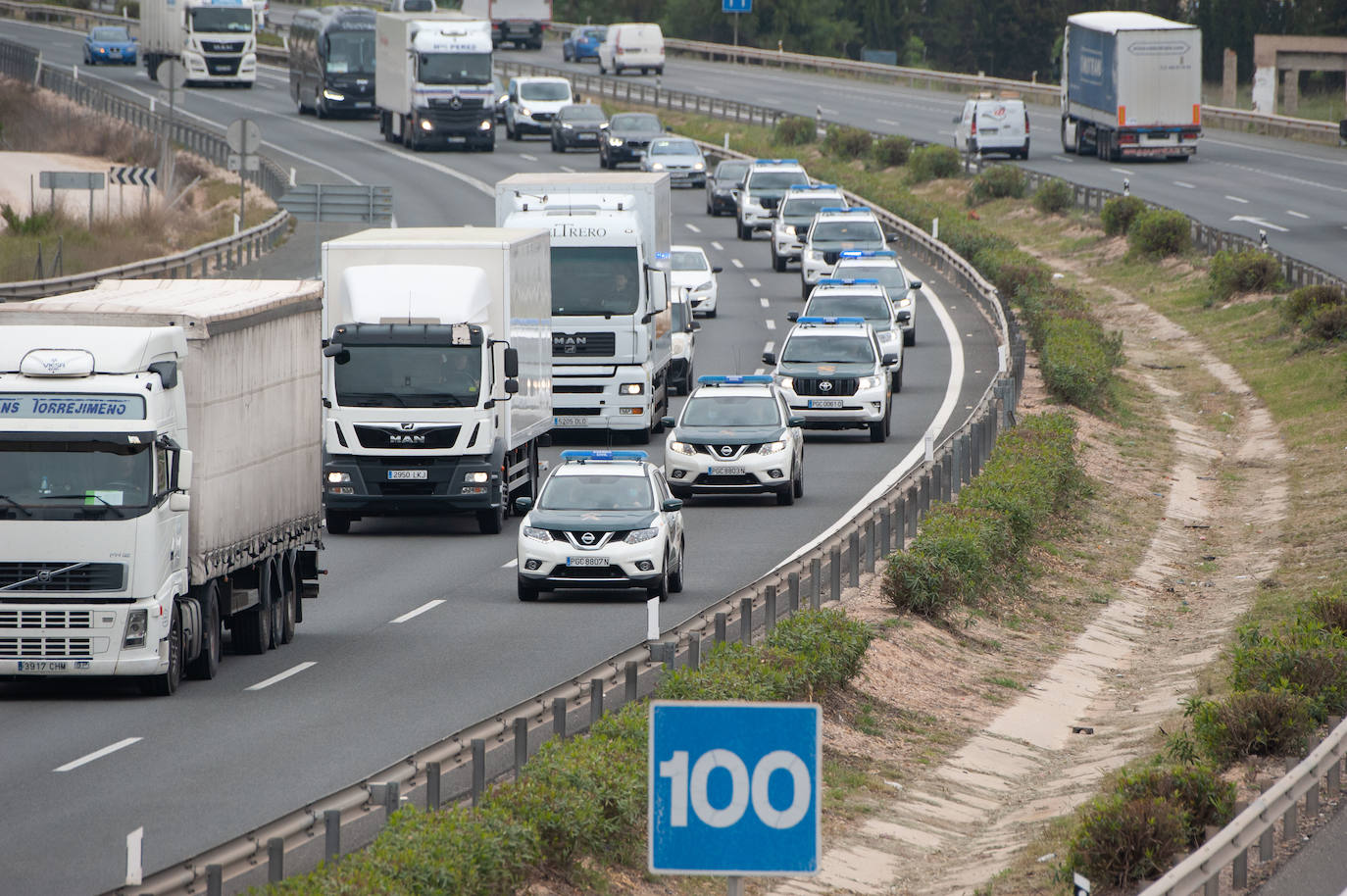 Fotos: La Unidad de Seguridad Ciudadana de la Guardia Civil cumple 20 años en la Región