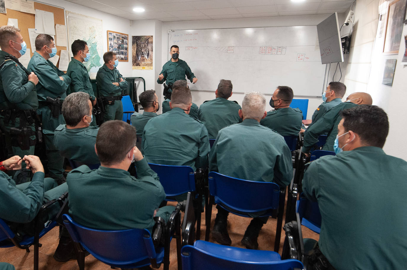 Fotos: La Unidad de Seguridad Ciudadana de la Guardia Civil cumple 20 años en la Región