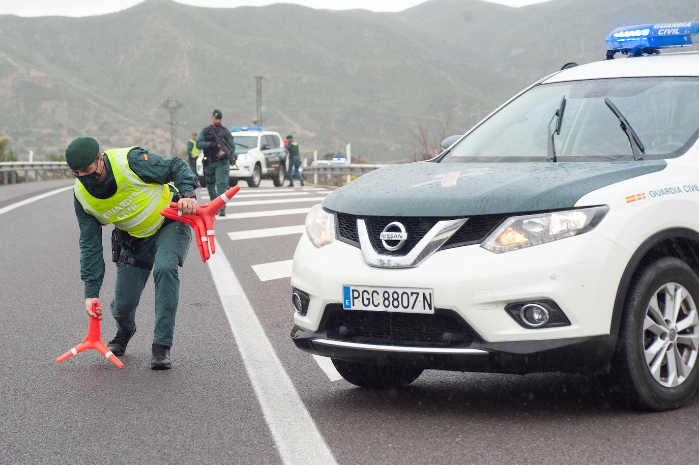 Fotos: La Unidad de Seguridad Ciudadana de la Guardia Civil cumple 20 años en la Región