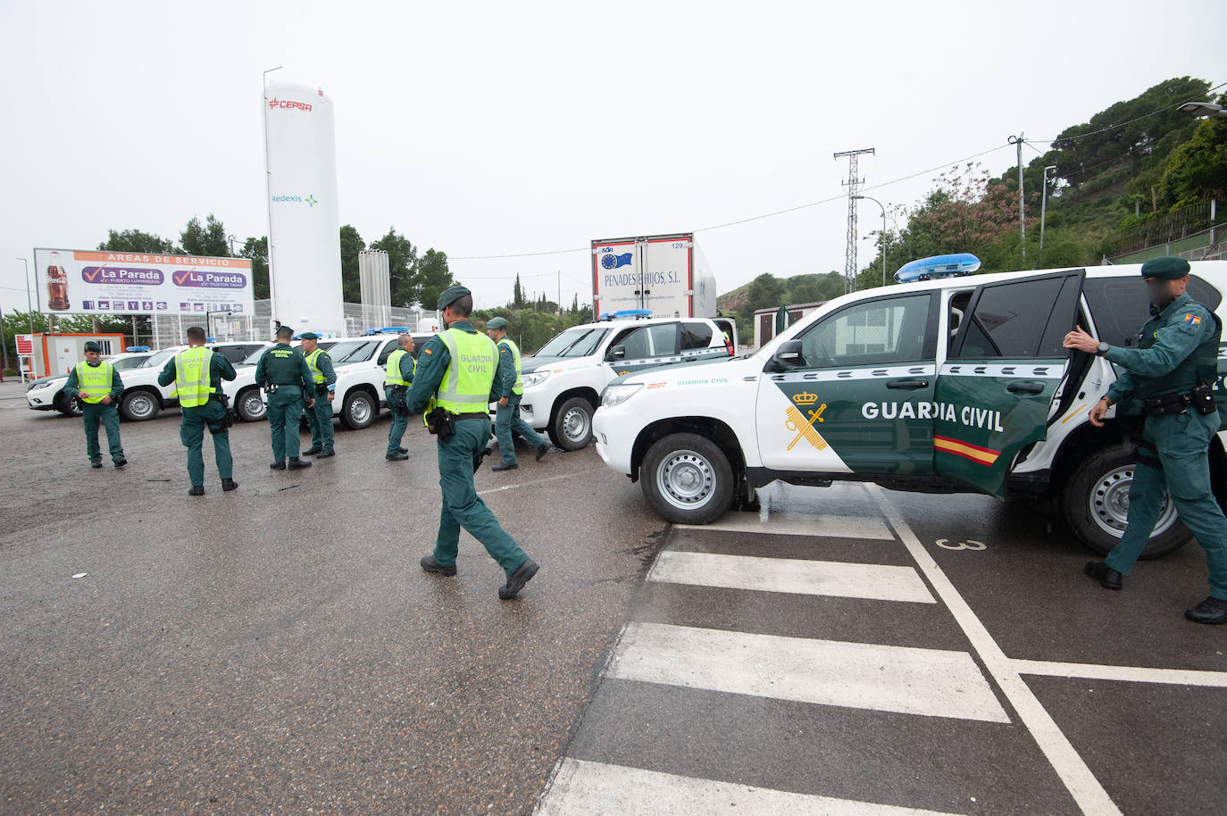 Fotos: La Unidad de Seguridad Ciudadana de la Guardia Civil cumple 20 años en la Región