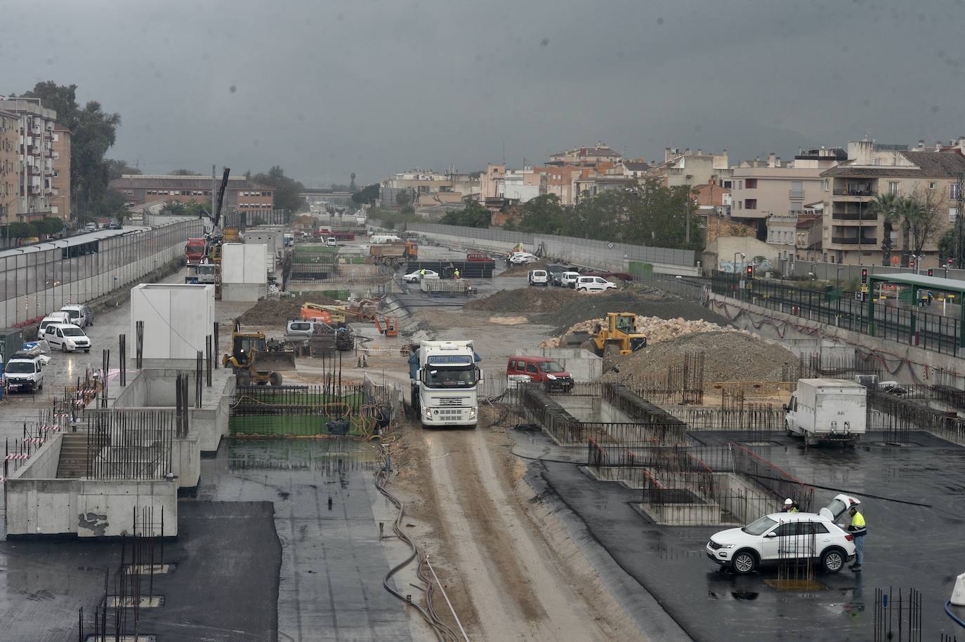 Fotos: GALERÍA: Las obras de la estación subterránea del AVE en El Carmen