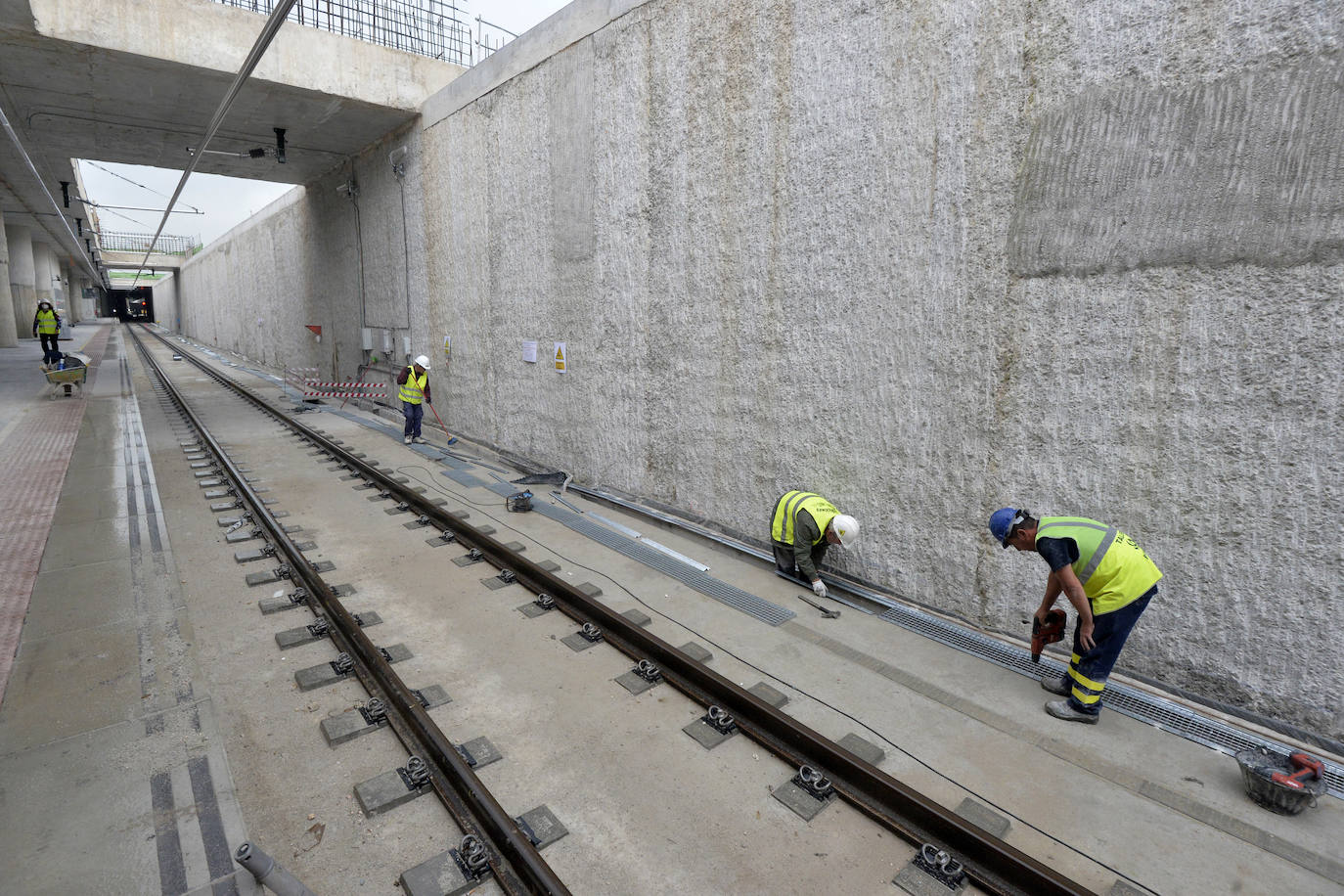 Fotos: GALERÍA: Las obras de la estación subterránea del AVE en El Carmen