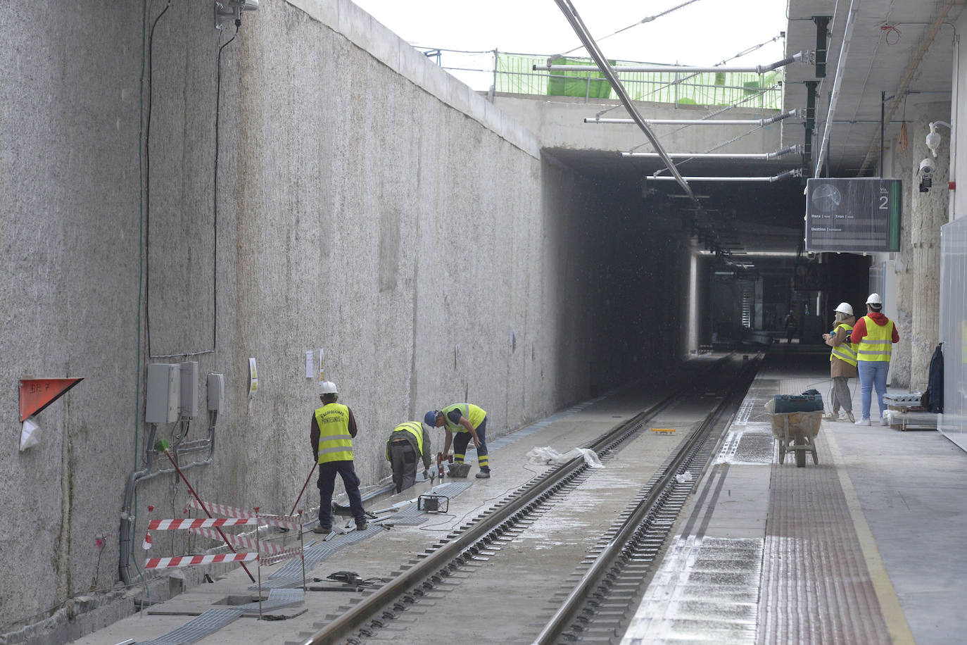 Fotos: GALERÍA: Las obras de la estación subterránea del AVE en El Carmen