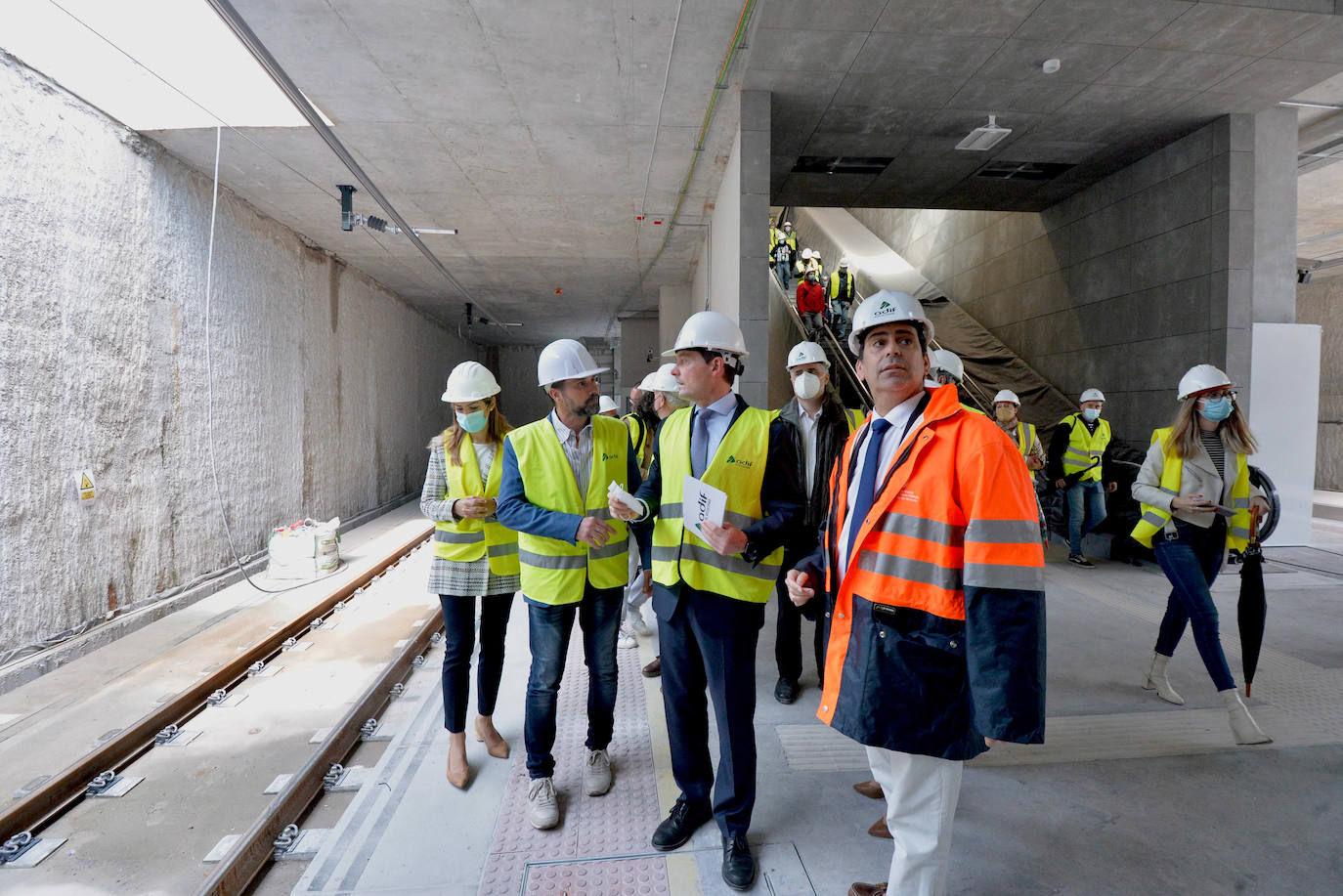 Fotos: GALERÍA: Las obras de la estación subterránea del AVE en El Carmen