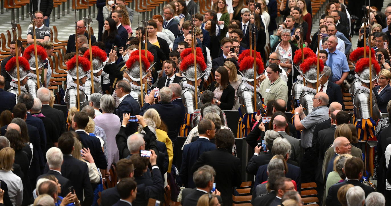 Fotos: Ceremonia de juramento de los guardias suizos papales