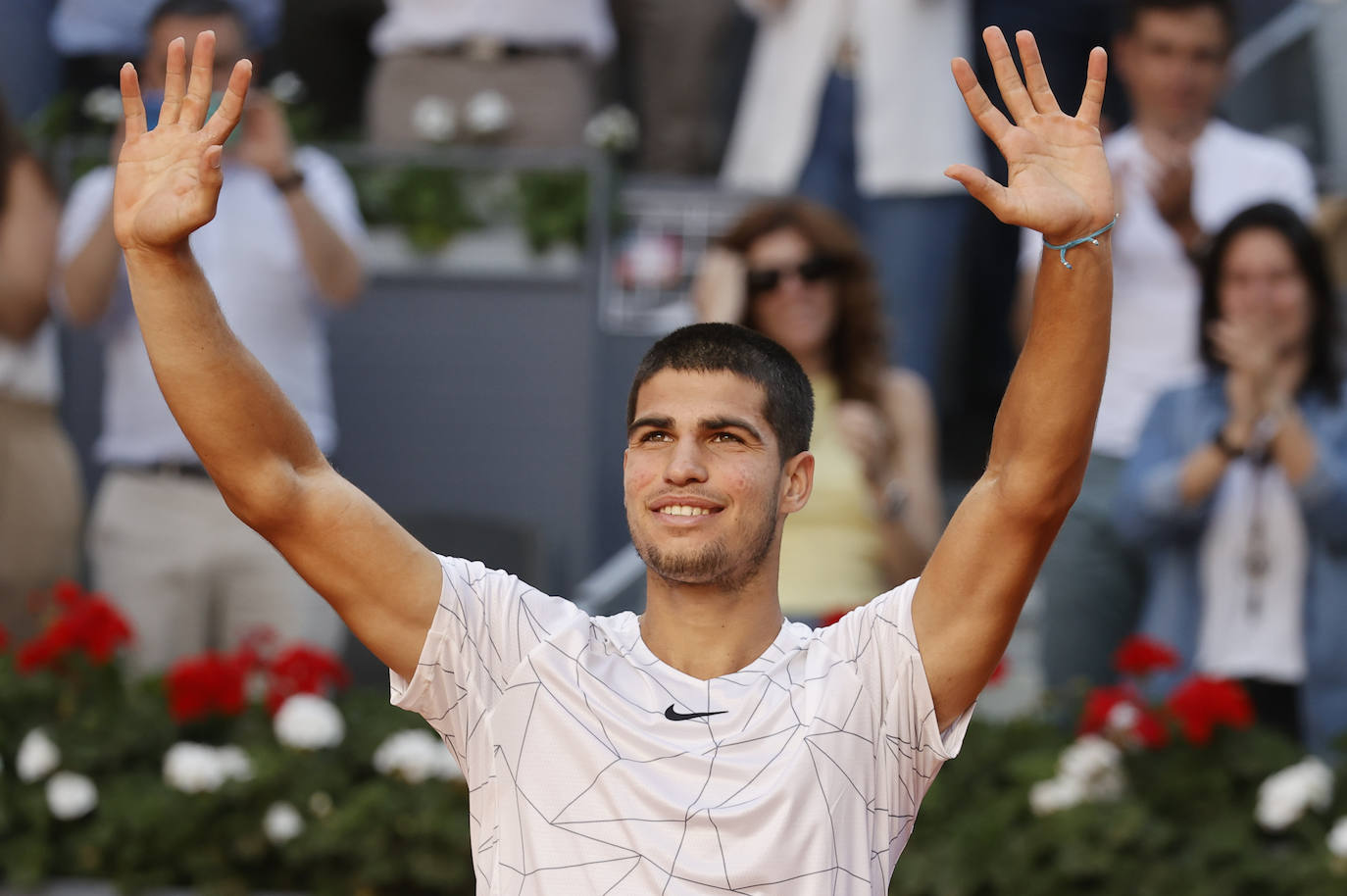 Fotos: El partido Rafa Nadal - Carlos Alcaraz del Mutua Madrid Open