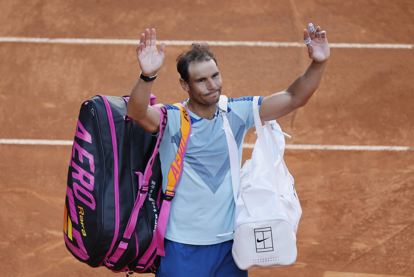 Fotos: El partido Rafa Nadal - Carlos Alcaraz del Mutua Madrid Open