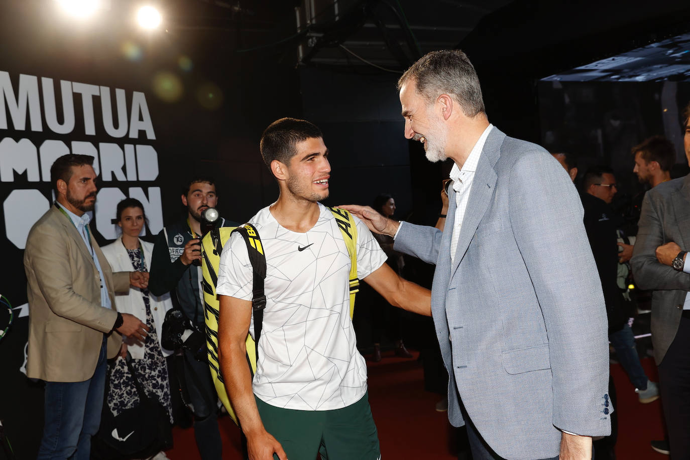 Fotos: El partido Rafa Nadal - Carlos Alcaraz del Mutua Madrid Open