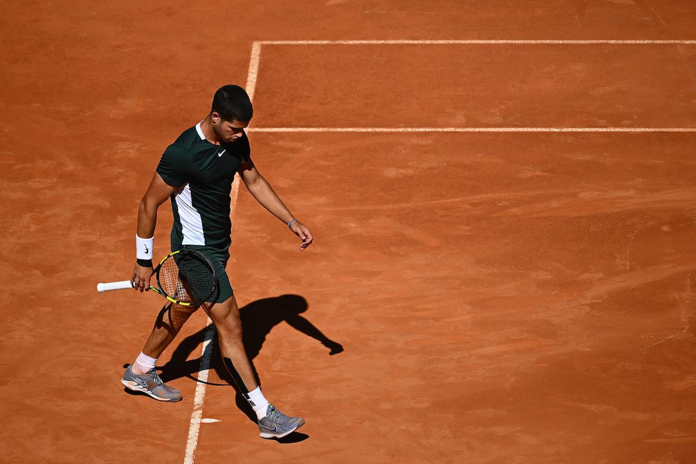 Fotos: La victoria de Carlos Alcaraz ante Novak Djokovic en el Masters de Madrid, en imágenes