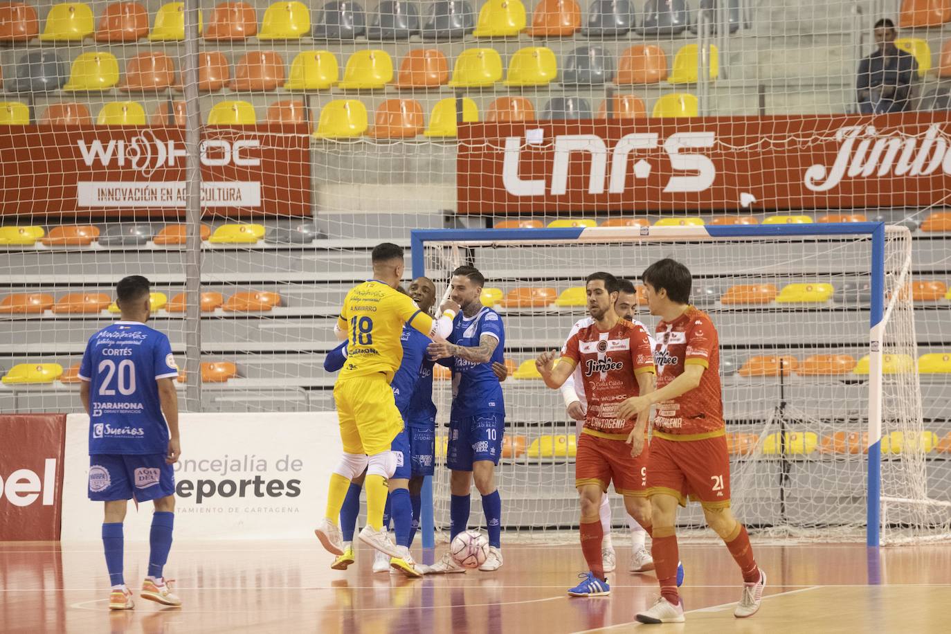 Fotos: El empate del Jimbee Cartagena frente al Manzanares FS, en imágenes