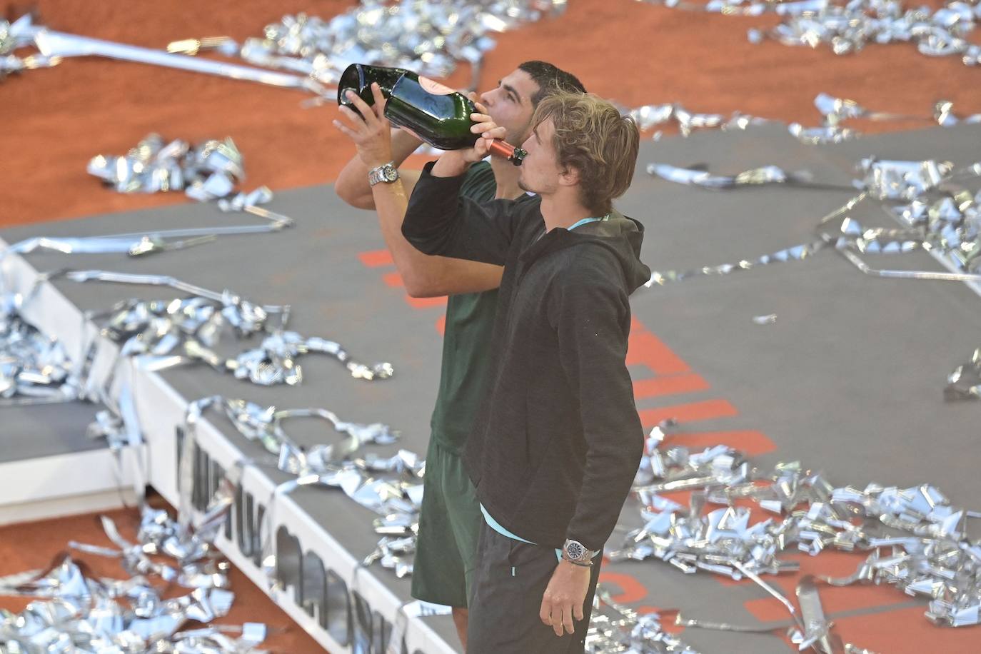 Fotos: La final del Masters de Madrid entre Carlos Alcaraz y Alexander Zverev, en imágenes