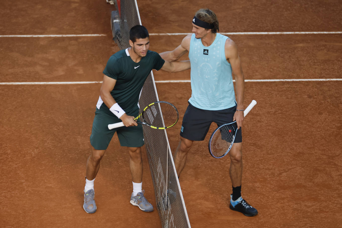 Fotos: La final del Masters de Madrid entre Carlos Alcaraz y Alexander Zverev, en imágenes