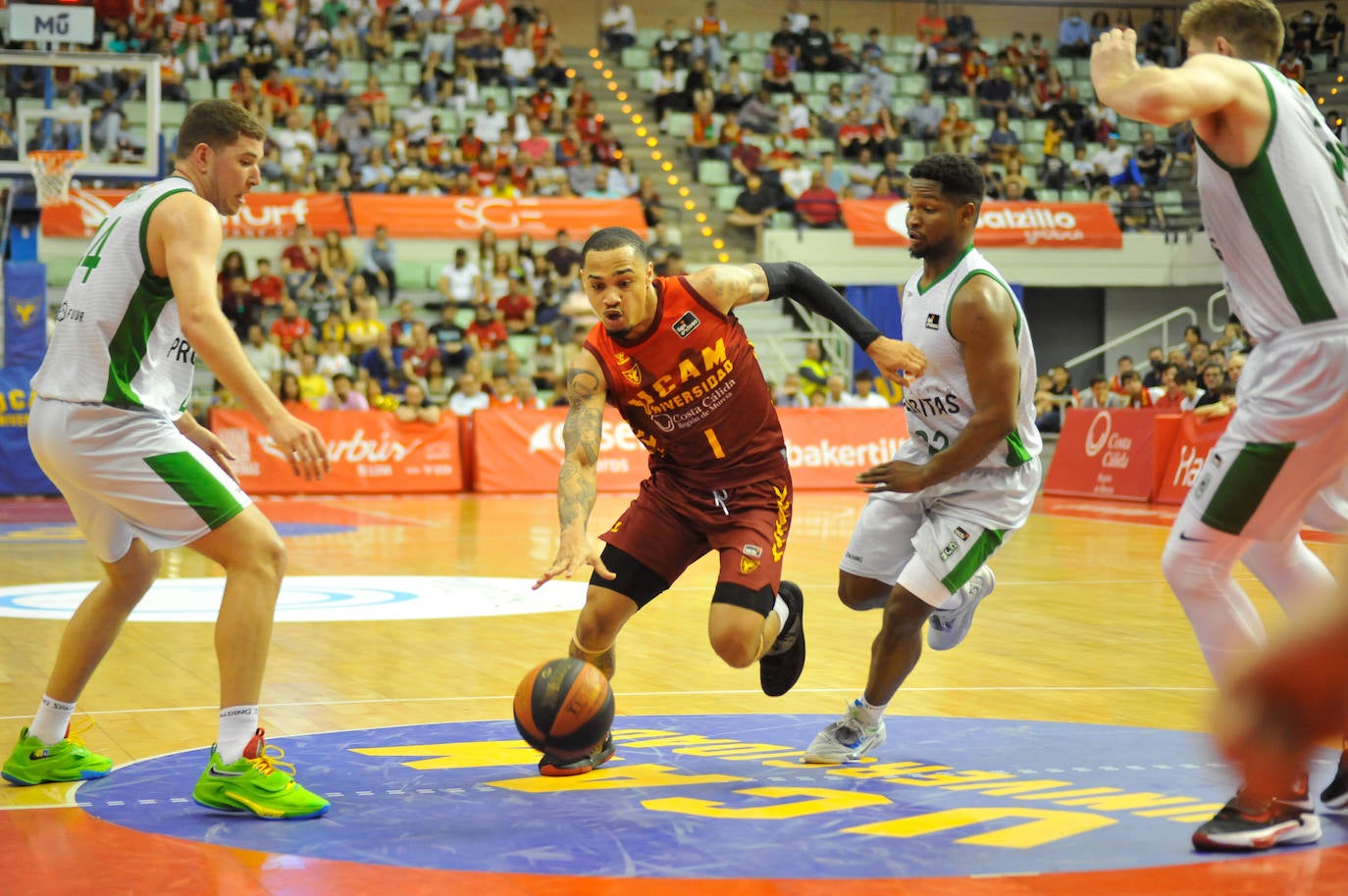 Fotos: La derrota del UCAM Murcia frente al Joventut, en imágenes