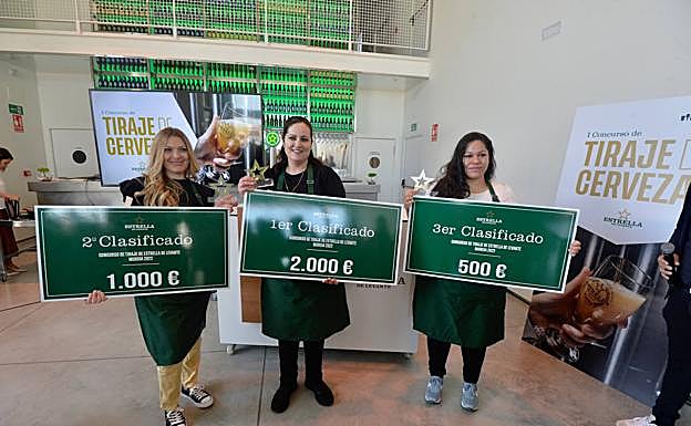 Imagen de las ganadoras del concurso. 