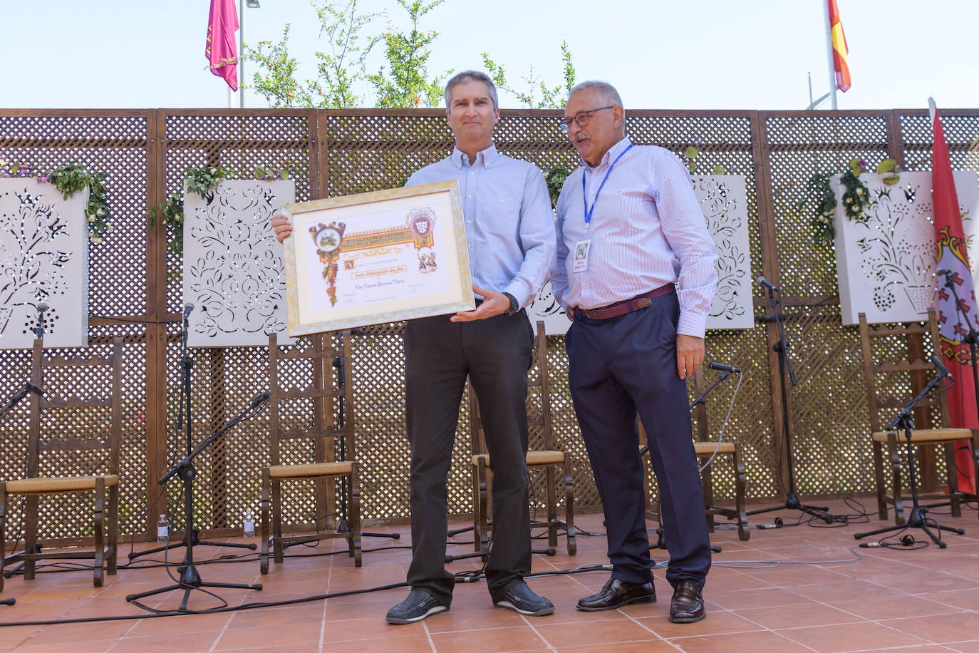 Fotos: Los Amigos del Museo de la Huerta de Murcia rinden homenaje a García Martínez