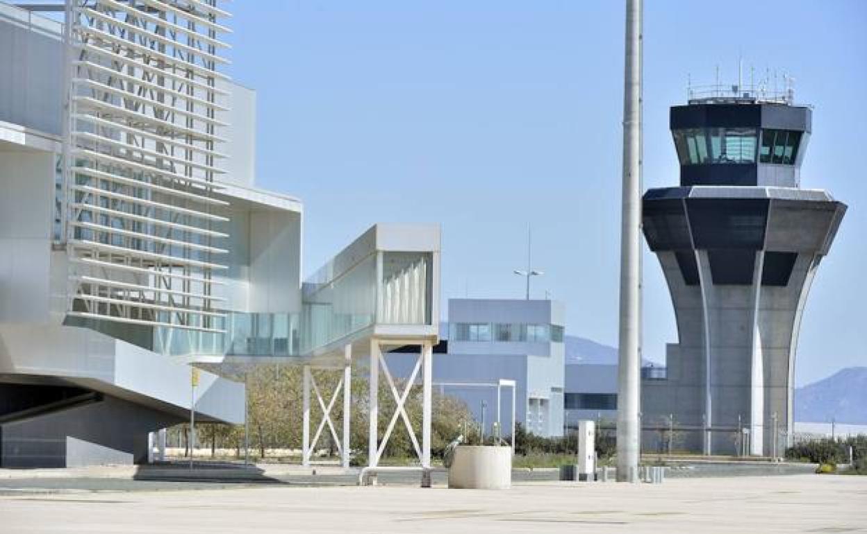 El aeropuerto de Corvera, en una imagen de archivo.