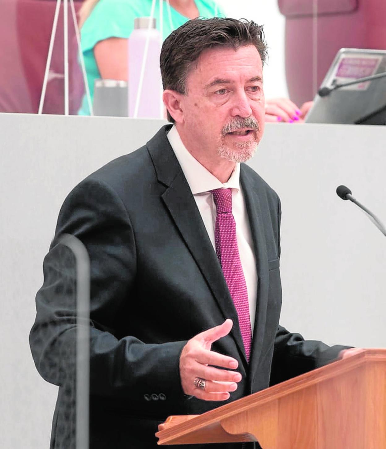 El diputado regional de Ciudadanos Juan José Molina.