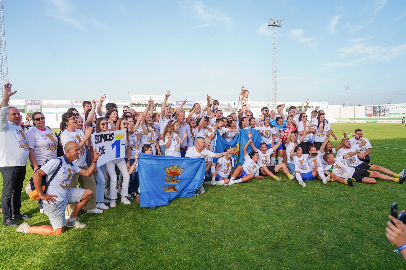 Fotos: La celebración del ascenso del Alhama a Primera, en imágenes