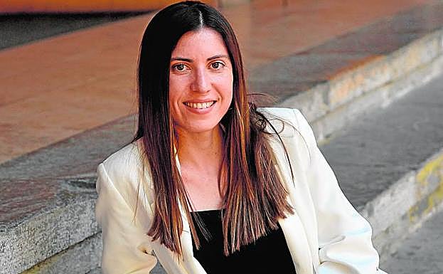 Patricia García, historiadora del arte, becada por la Fundación Séneca.