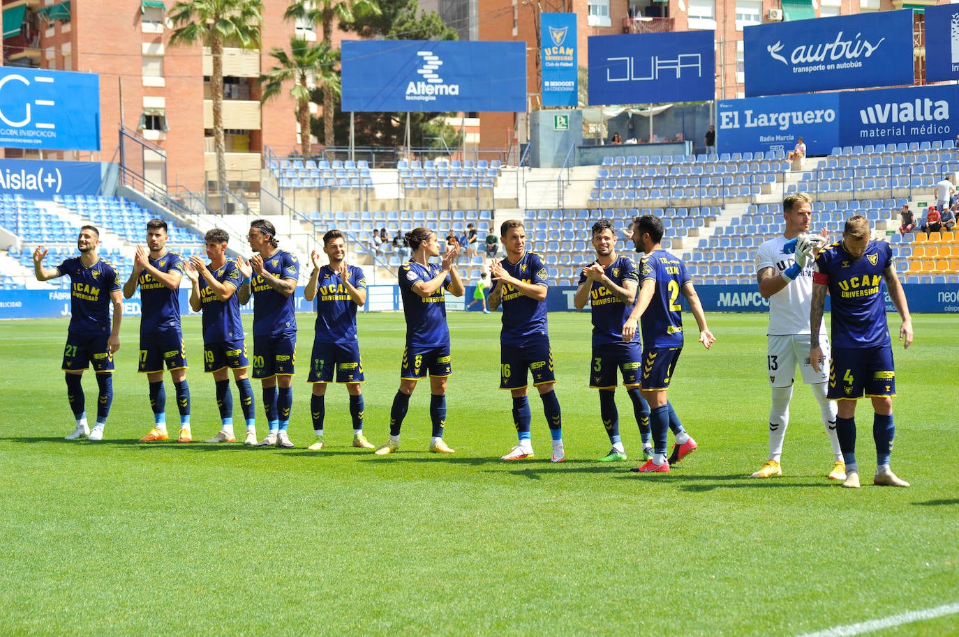 Fotos: El empate del UCAM CF frente al Atlético Baleares, en imágenes