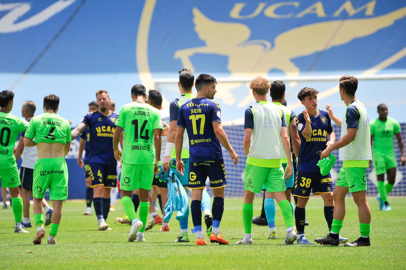 Fotos: El empate del UCAM CF frente al Atlético Baleares, en imágenes